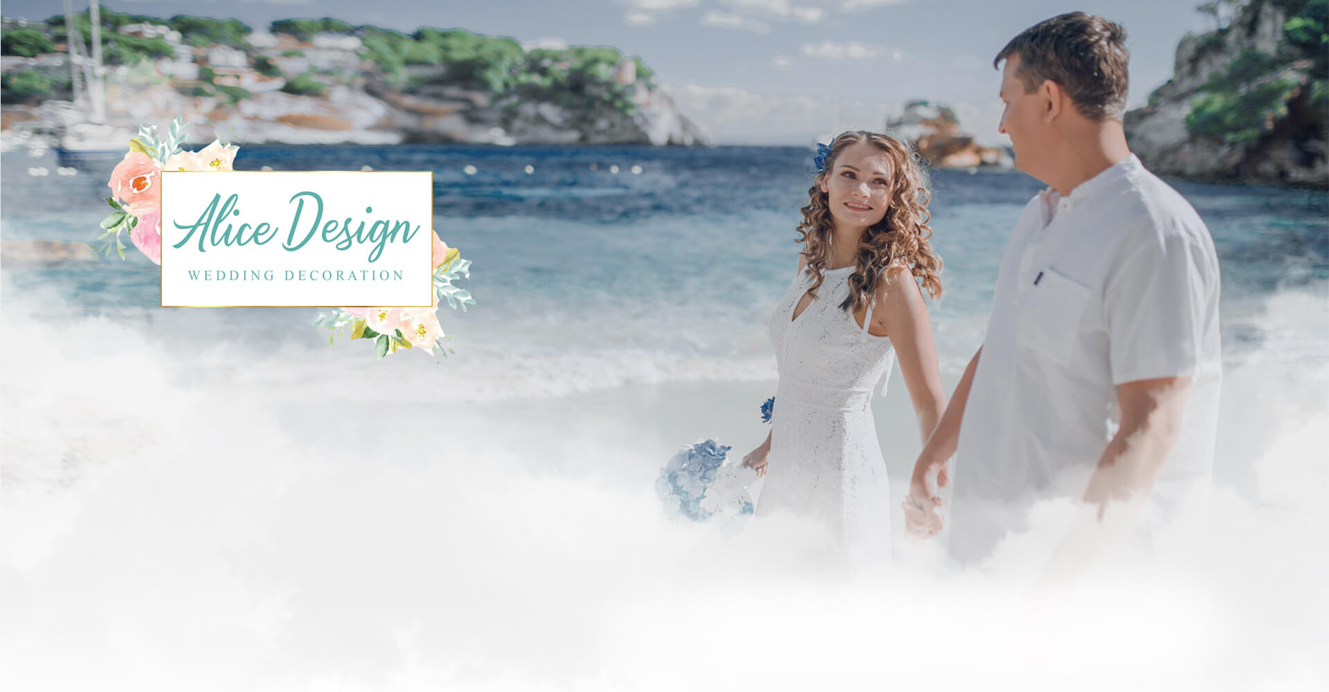 Hochzeitsdeko München freie Trauung am See